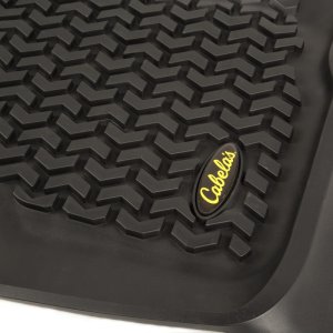 Ford F-450 Floor Liners - Front - Rugged Ridge - Rugged Ridge - Black - `17-`18 Ford F-450 Floor Liners - Front - Rugged Ridge - Rugged Ridge - Black - `17-`18